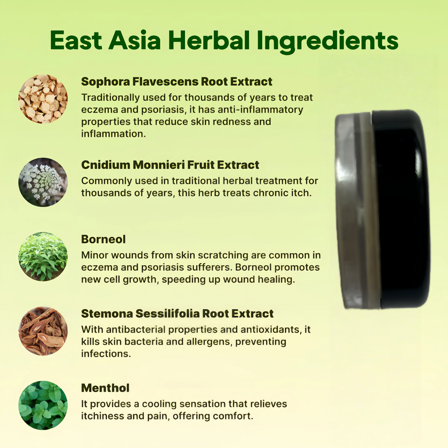 East Asia Eczema & Psoriasis Natural Herbal Cream
